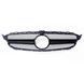 Решетка радиатора на Mercedes C-class W205 2014-2018 AMG Black под камеру 522631 фото 1