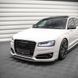 Автологотип емблема чорні кільця Audi A8 2014-2018 D4 Black Edition в решітку радіатора 4K5853602 232875 фото 3