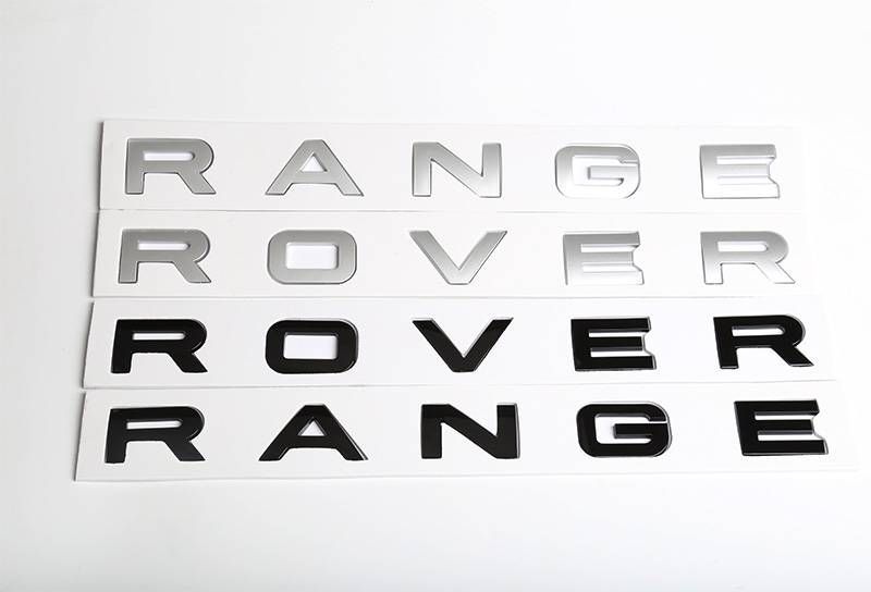 Автологотип емблема напис Land Rover Range Rover чорний мат Lr062324 164317 фото Автологотип емблема напис Land Rover Range Rover чорний мат Lr062324 164317 фото