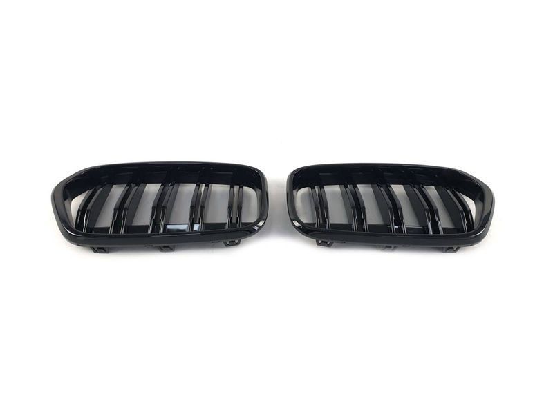 Решітка радіатора на BMW X2 F39 2018-2022 M-Look Black 429053 фото