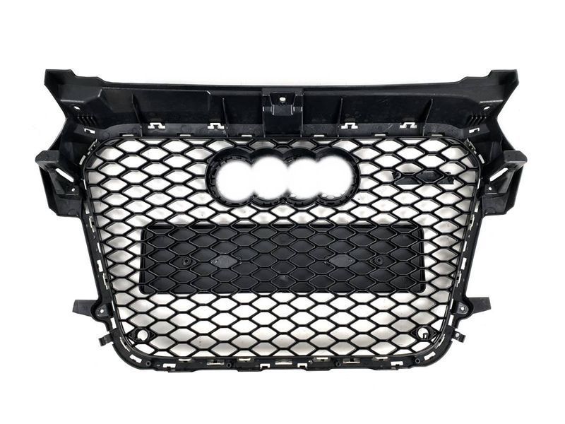 Решітка радіатора на Audi A1 2010-2014 стиль RS1 Black 427261 фото