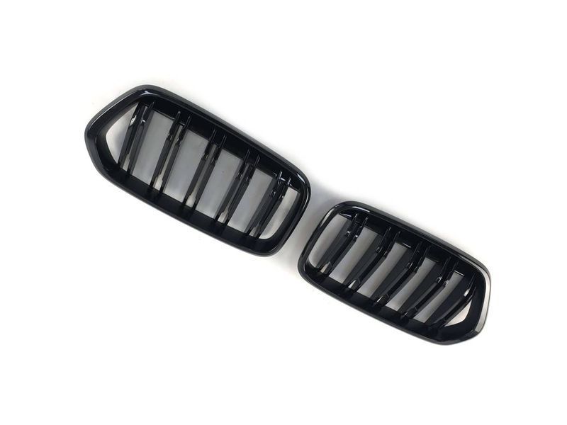 Решітка радіатора на BMW X2 F39 2018-2022 M-Look Black 429053 фото