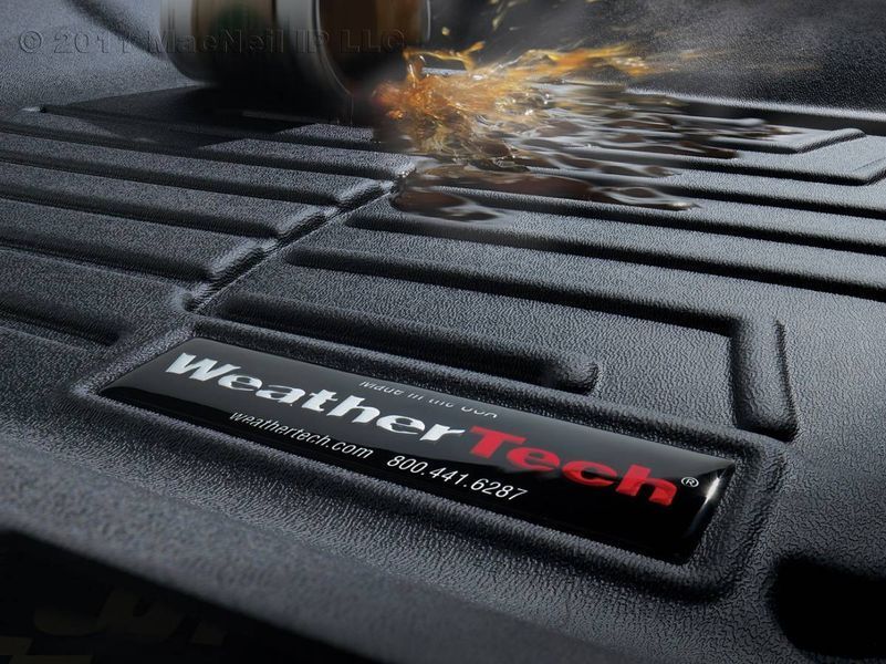 3D килимки для Ford Mustang Mach-E 2022- чорні задні WeatherTech 4416642 356674 фото