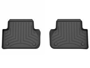 3D килимки для Audi A4 B9, A5 Sportback 2016- чорні задні WeatherTech 449072IM 430183 фото