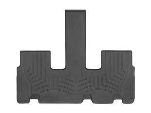 3D килимки для Hyundai Palisade 2020- чорні 3 ряд WeatherTech HP 4415783IM 242497 фото