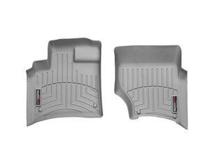 3D килимки для Audi Q7 2006-2014 сірі передні WeatherTech 461511 186512 фото
