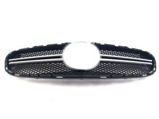 Решетка радиатора на Mercedes E-class W212 2013-2016 AMG Silver Matte 427524 фото