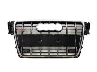Решітка радіатора на Audi A4 B8 2007-2011 стиль S4 Chrome Black 427369 фото