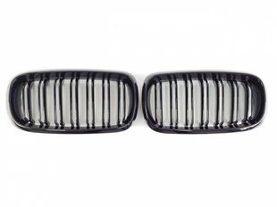 Решітка радіатора на BMW X5 F15, X6 F16 2013-2018 M-Look Black 138361 фото