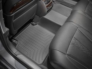 3D килимки для BMW 7 G11 2015- чорні задні WeatherTech 449392 98129 фото