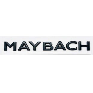 Автологотип емблема напис Mercedes Maybach Black 418483 фото