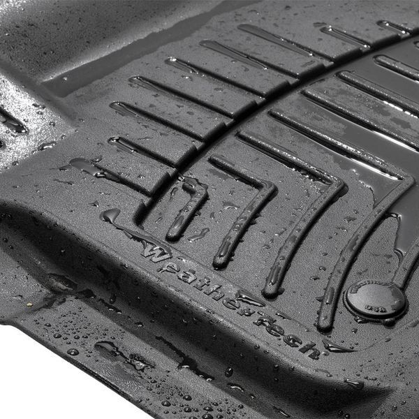 3D килимки для Audi A4 B9, A5 Sportback 2016- чорні задні WeatherTech 449072IM 430183 фото