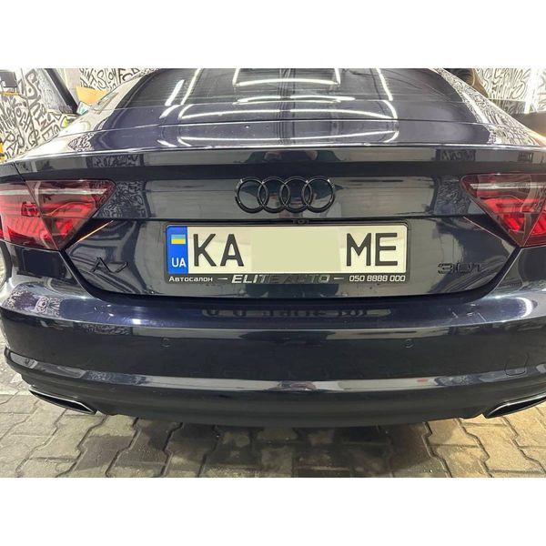 Автологотип шильдик эмблема надпись Audi A7 Tuning Exclusive Black Edition 253382 фото