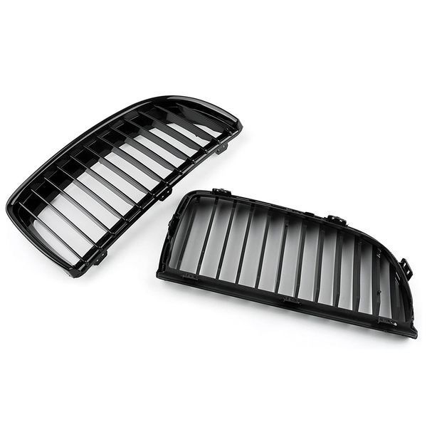 Решітка радіатора на BMW 3 E90, E91 2005-2008 Black 355209 фото