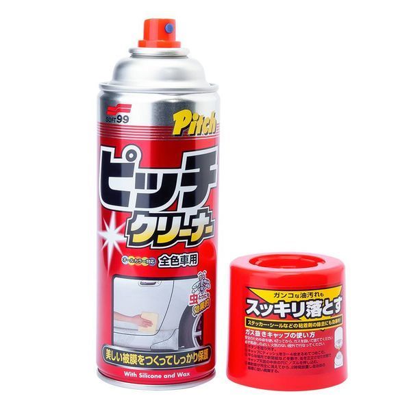 Очисник смоли і гудрону Soft99 New Pitch Cleaner 420 мл 417664 фото