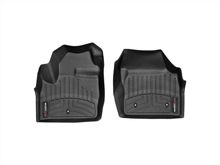 3D килимки для Land Rover Freelander 2012-2014 чорні передні WeatherTech 445631 46413 фото