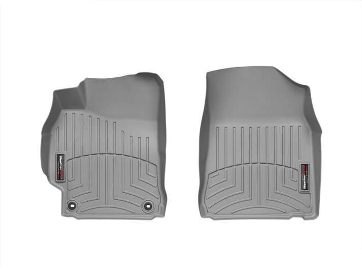 3D килимки для Toyota Camry XV50 2011-2014 сірі передні WeatherTech 464001 141808 фото