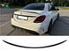 Спойлер на Mercedes C-class W205 2014-2018 стиль C63 чорний глянець 428783 фото 14