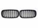Решетка радиатора на BMW X5 F15, X6 F16 2013-2018 M-Look Black 138361 фото 1