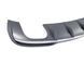 Диффузор (заднего бампера) Silver (в стиле S3 00-00) Sedan S-Line на Audi A3 2016-2020 427809 фото 1