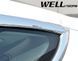 Дефлектори вікон для Tesla Model 3 2017-2021 хромовані Premium Series WELLvisors 3-847TE001 357530 фото 5