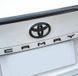 Автологотип надпись эмблемы Toyota + надпись Camry XV70 Black набор черный глянец 430348 фото 1