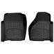 3D коврики для Dodge Ram 2013-2018 Regular, Quad Cab черные передние WeatherTech HP 444651IM 414990 фото 1