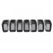 Решетка радиатора на Jeep Cherokee 2014-2018 Black 68303626AA 423029 фото 1