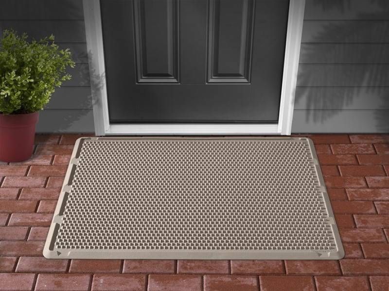 Резиновий килимок у дім, зовнішній, бежевий 76*122 см Weathertech ODM2T 170337 фото