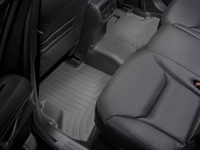 3D коврики для Mazda CX-9 2017- черные задние 6 мест с конcоллю WeatherTech 449722 98258 фото