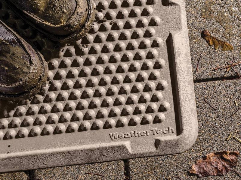 Резиновий килимок у дім, зовнішній, бежевий 76*122 см Weathertech ODM2T 170337 фото