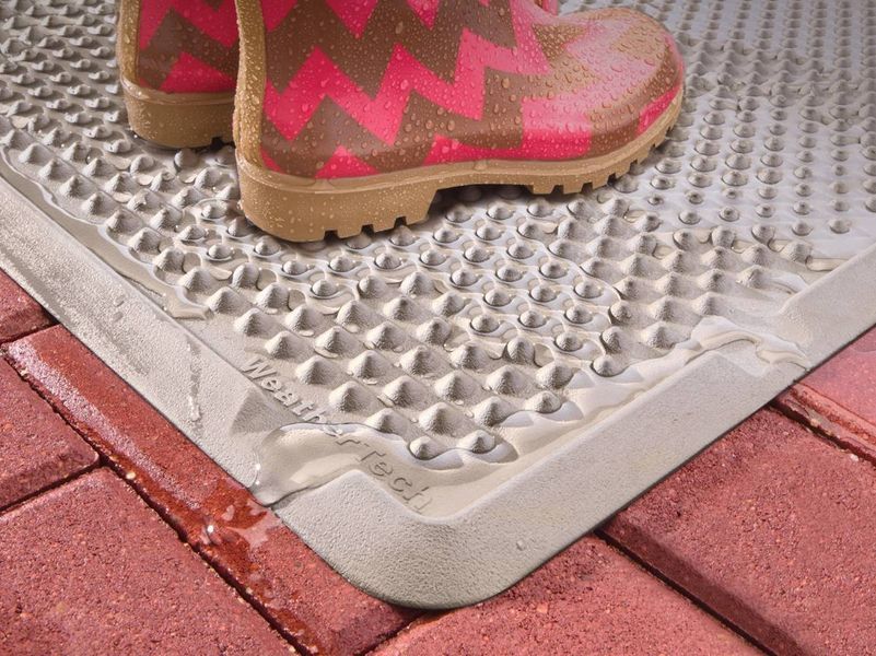 Резиновий килимок у дім, зовнішній, бежевий 76*122 см Weathertech ODM2T 170337 фото
