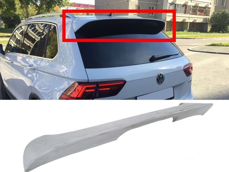 Спойлер на машину Volkswagen Tiguan 2015-2019 в стиле R-Line 428791 фото Спойлер на машину Volkswagen Tiguan 2015-2019 в стиле R-Line 428791 фото