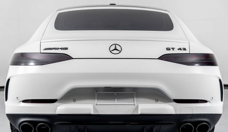Автологотип емблема напис Mercedes GT43 Black Package чорний глянець 414146 фото