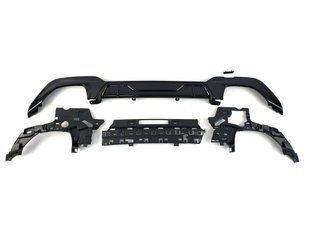 Диффузор (заднего бампера) Черный глянец M340i (V3) на BMW 3 G20, G21 2018-2022 428505 фото