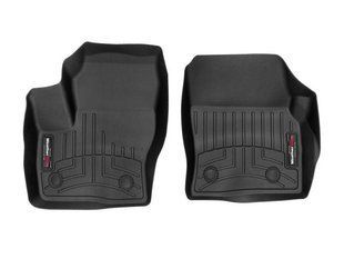 3D килимки для Lincoln MKC 2018- чорні передні WeatherTech 4410521 240132 фото