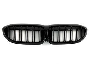 Решітка радіатора на BMW 3 G20, G21 2018-2022 M-Look Black 429065 фото