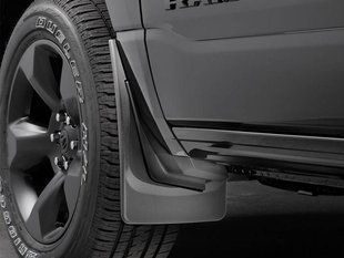 Брызговики на Dodge Ram 2018- передние без расширителей WeatherTech 110093 142416 фото