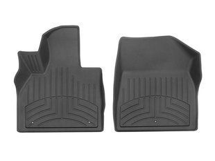 3D килимки для Hyundai Palisade 2020- чорні передні WeatherTech HP 4415781IM 242498 фото