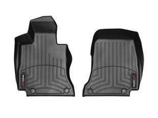 3D килимки для Mercedes CLS-class C257 2019- чорні передні WeatherTech 4414941 141454 фото