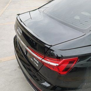 Спойлер на Audi A6 C8 2018- чорний глянець V1 424163 фото