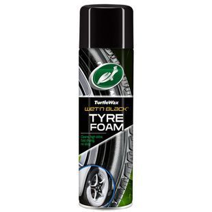 Пенный очиститель полироль для шин Turtle Wax Hybrid Solutions Wet-n-Black 500 мл 53180 414402 фото