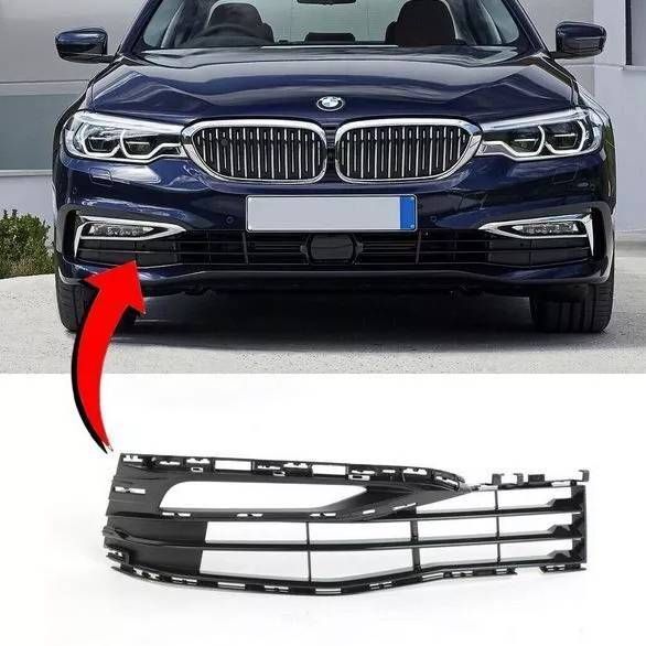 Решітка переднього бампера на BMW 5 Series G30 2017-2020 права Luxury Line оригінал 422974 фото Решітка переднього бампера на BMW 5 Series G30 2017-2020 права Luxury Line оригінал 422974 фото