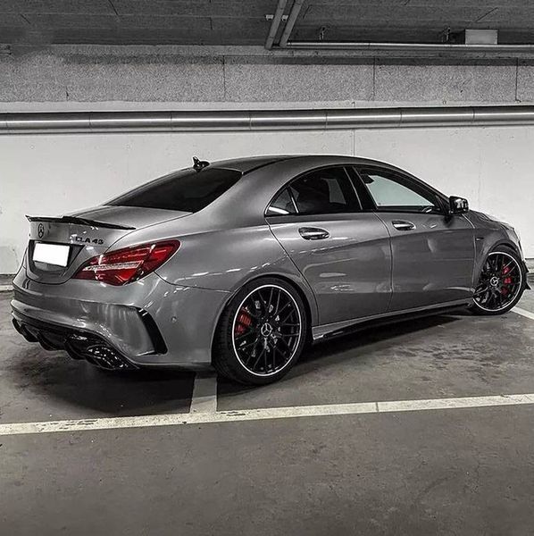 Спойлер на машину Mercedes CLA-class C117 2013-2019 FD Style черный глянец 430350 фото