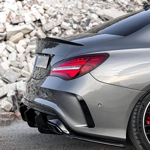 Спойлер на машину Mercedes CLA-class C117 2013-2019 FD Style черный глянец 430350 фото