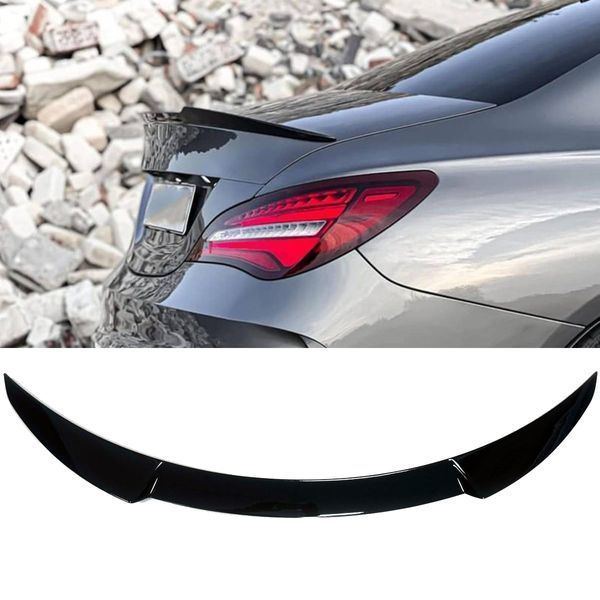 Спойлер на машину Mercedes CLA-class C117 2013-2019 FD Style черный глянец 430350 фото