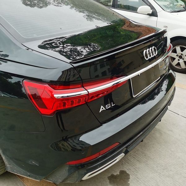 Спойлер на машину Audi A6 C8 2018- черный глянец V1 424163 фото Спойлер на машину Audi A6 C8 2018- черный глянец V1 424163 фото