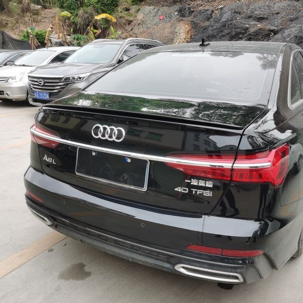Спойлер на машину Audi A6 C8 2018- черный глянец V1 424163 фото Спойлер на машину Audi A6 C8 2018- черный глянец V1 424163 фото