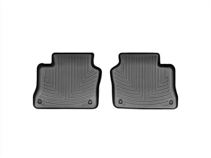 3D килимки для Porsche Panamera 2009-2016 чорні задні WeatherTech 442572 46700 фото