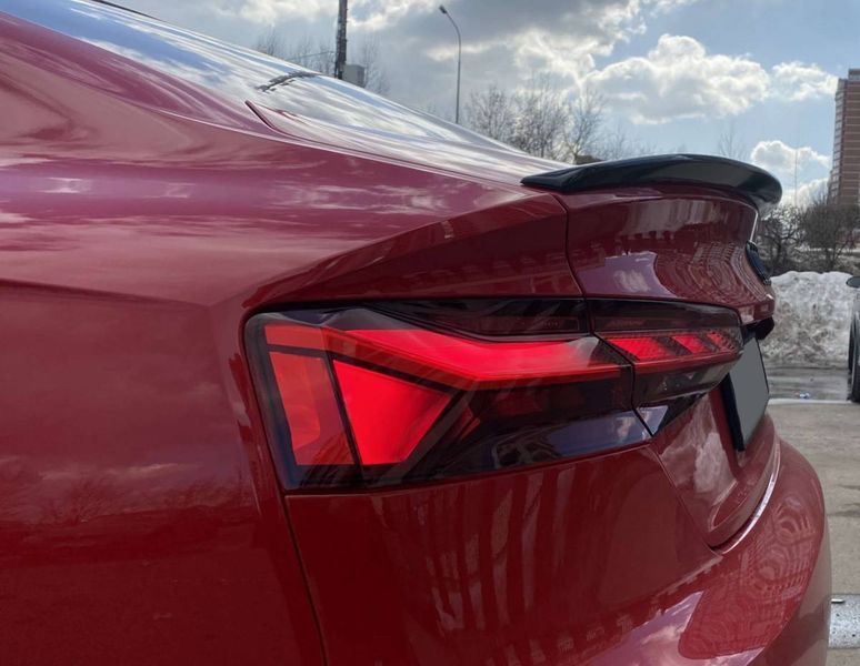 Спойлер на Audi A5 2017-2024 V2 чорний глянець 428798 фото